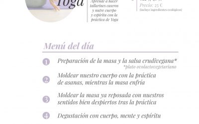 Taller de pasta fresca y yoga