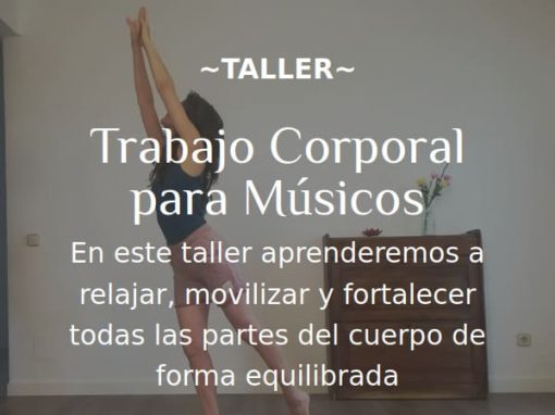 Taller de Trabajo Corporal para Músicos